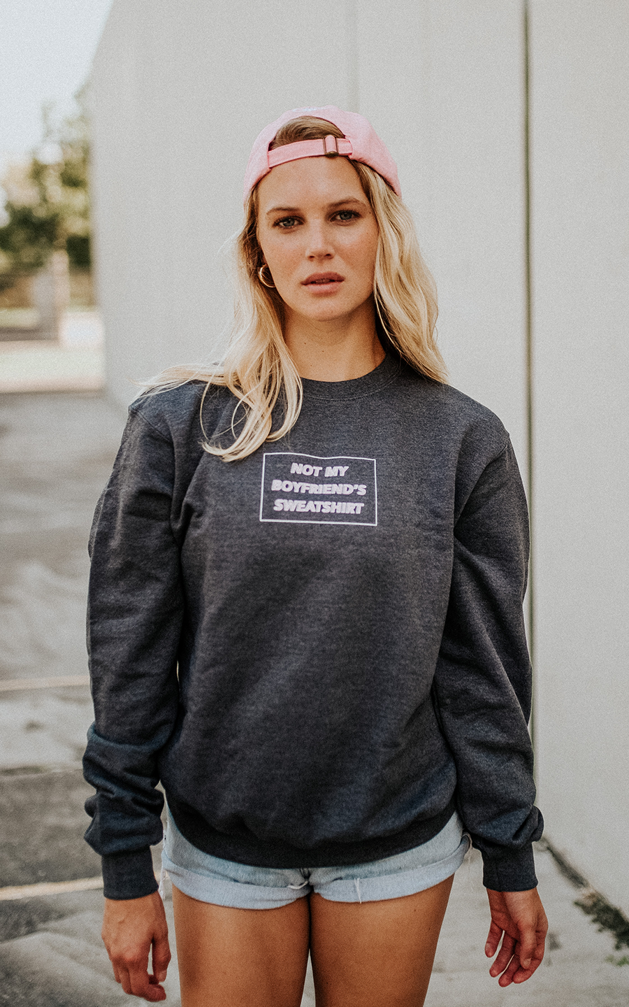 Not My Boyfriend's Sweatshirt Schnitt Talk Podcast Clothing & Merch