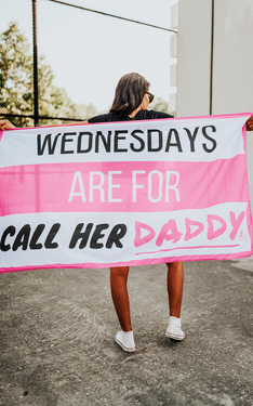 Wednesdays Are For Call Her Daddy Flag