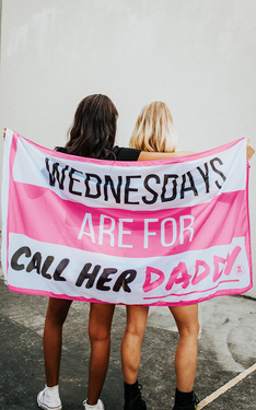 Wednesdays Are For Call Her Daddy Flag