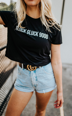 Gluck Gluck 9000 Cropped Tee