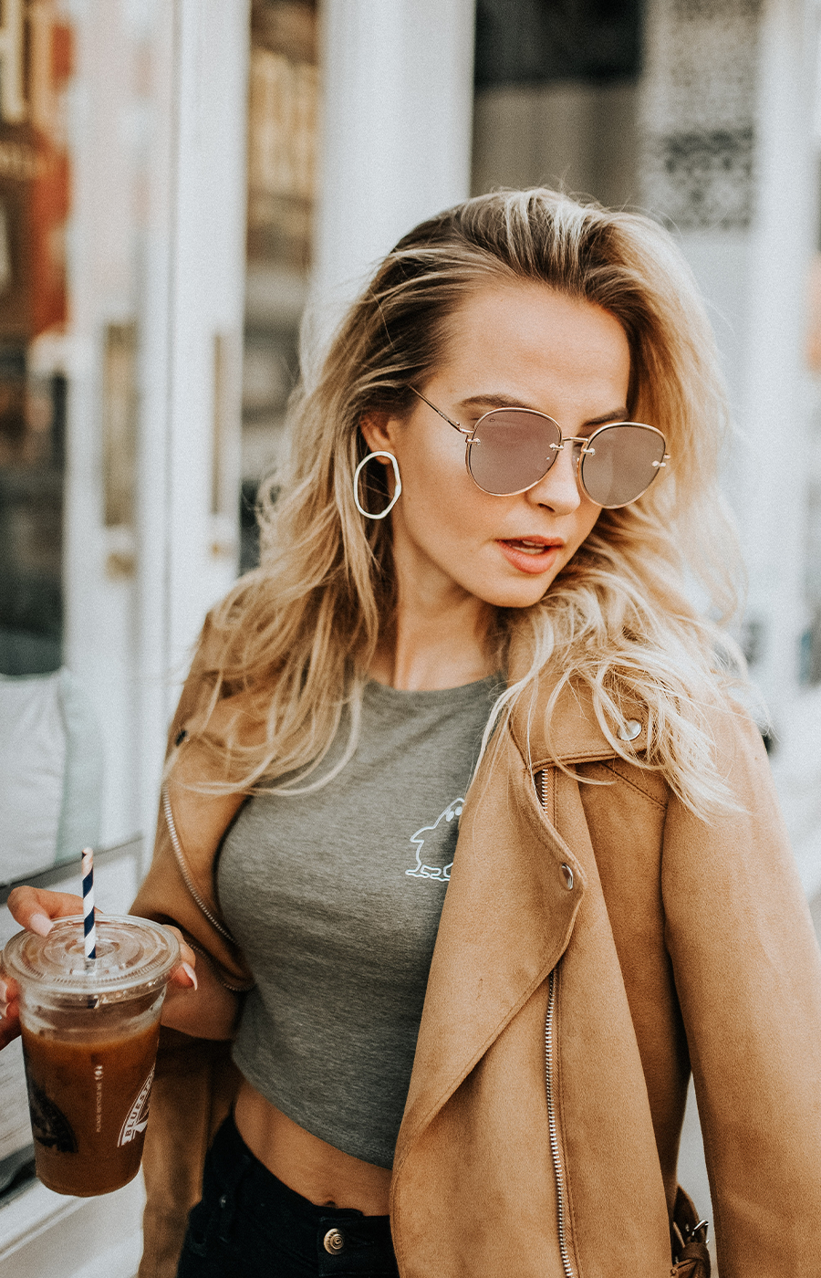 Chicks Logo Cropped Tee