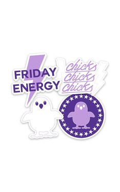 Chicks in the Office Sticker Pack