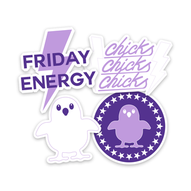 Chicks in the Office Sticker Pack
