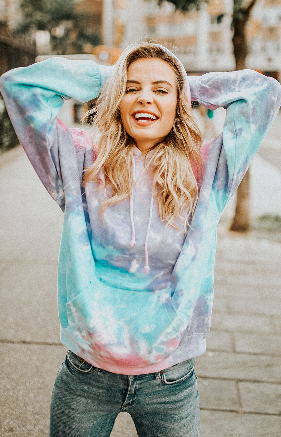 Chicks Tie Dye Hoodie