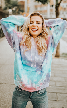 Chicks Tie Dye Hoodie