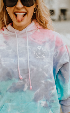 Chicks Tie Dye Hoodie