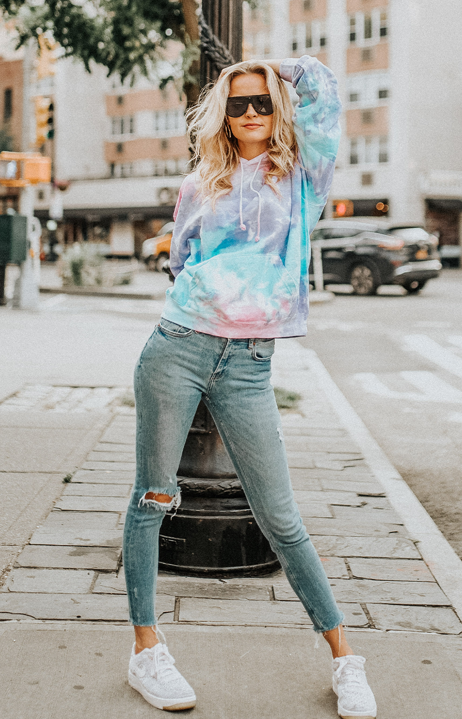 Chicks Tie Dye Hoodie