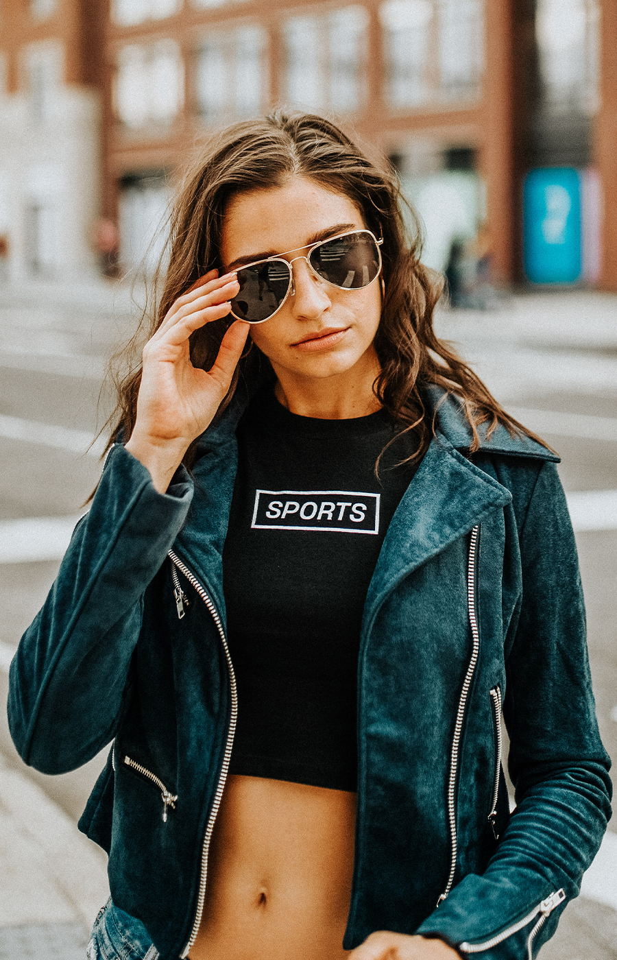 Sports Cropped Tee
