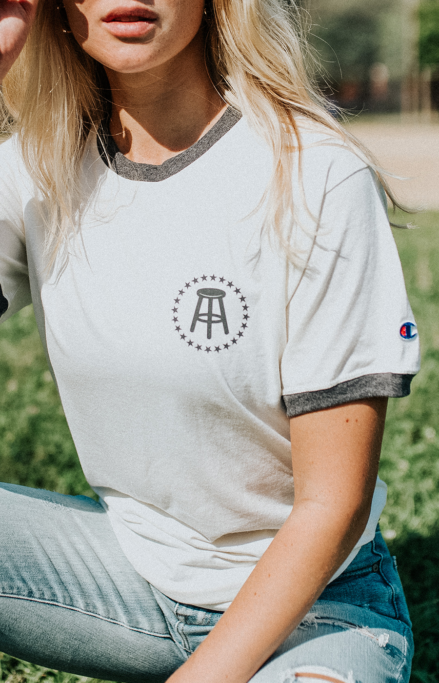 Barstool Champion Vintage Tee