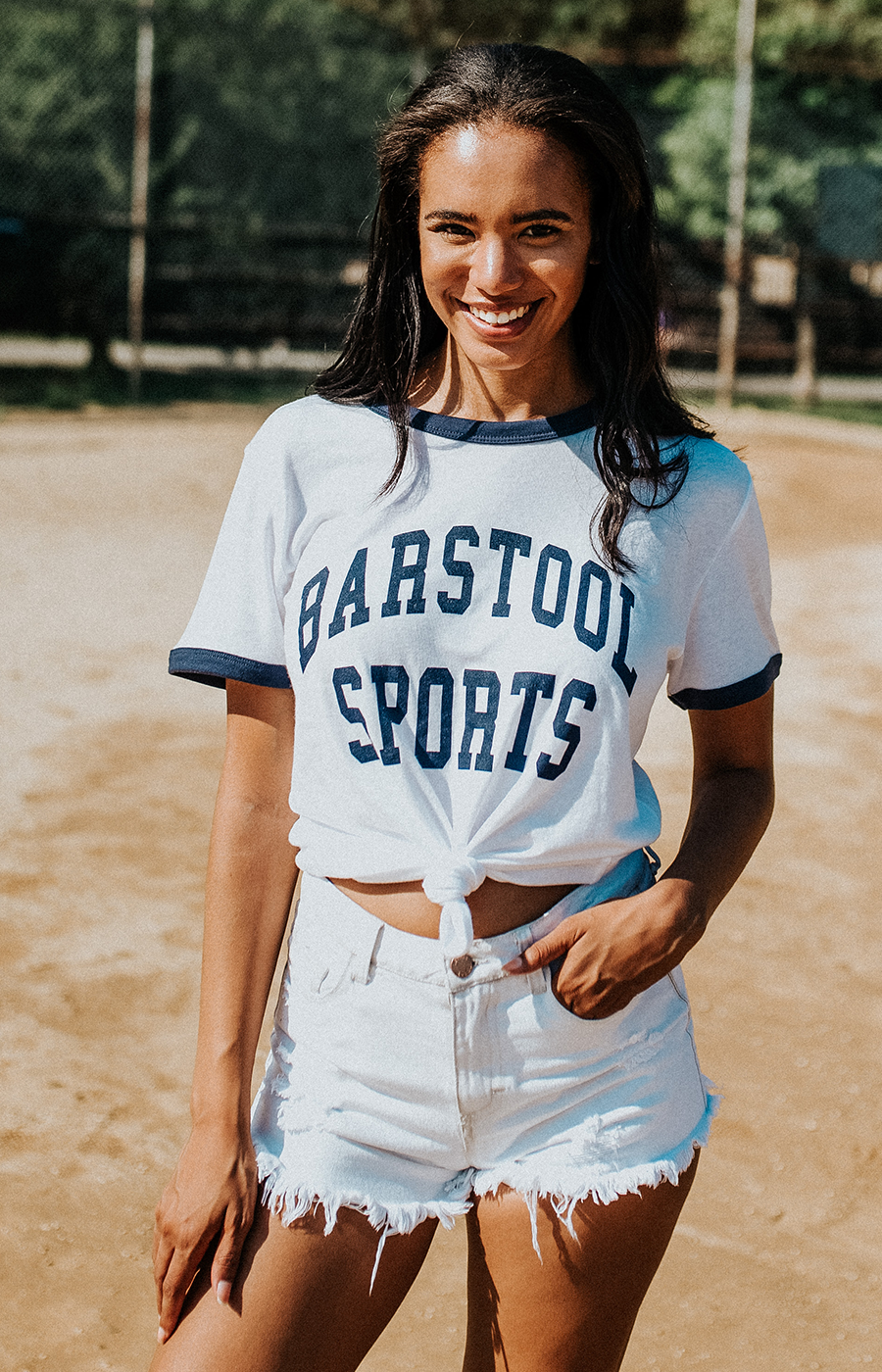 Barstool Sports Vintage Ringer Tee