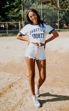 Barstool Sports Vintage Ringer Tee