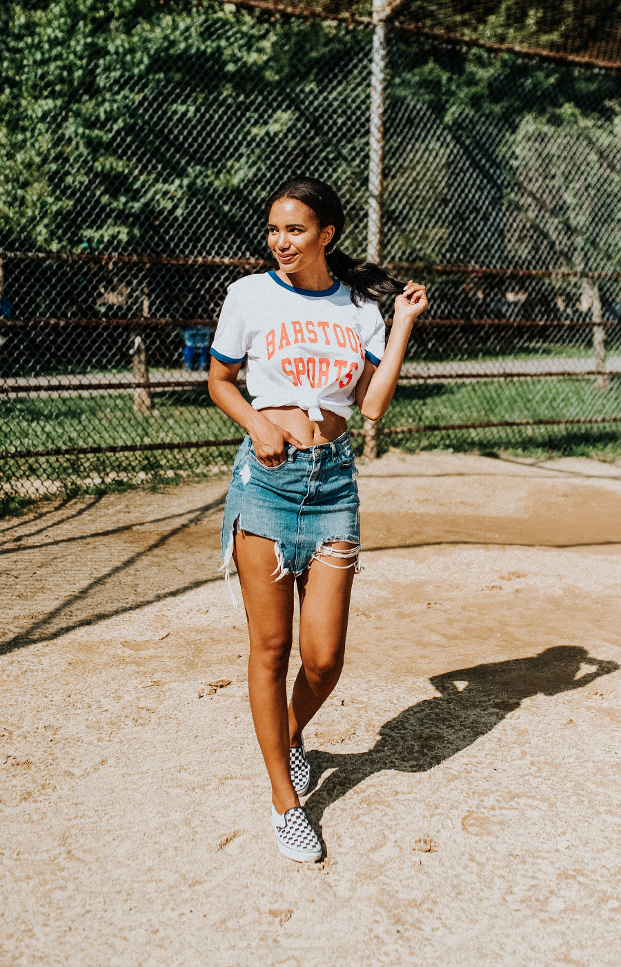 Barstool Sports Vintage Ringer Tee