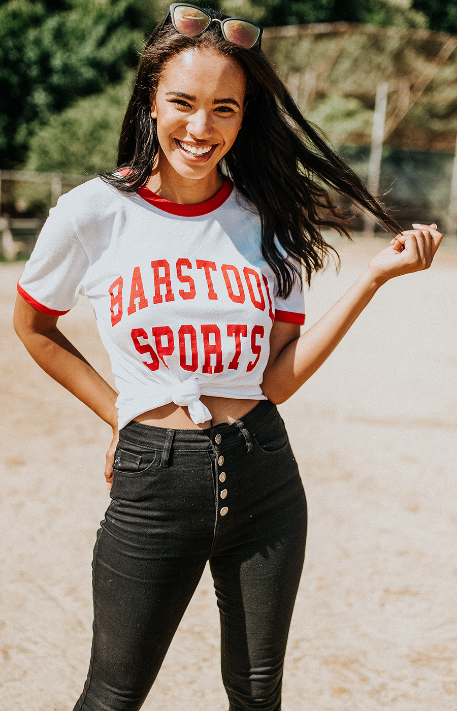 Barstool Sports Vintage Ringer Tee