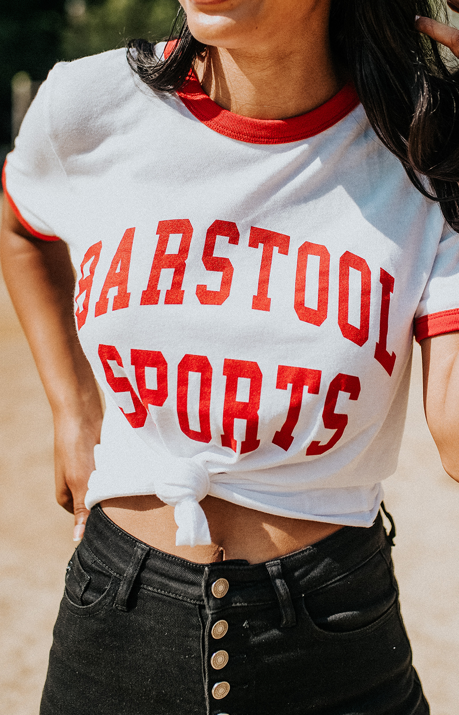 Barstool Sports Vintage Ringer Tee