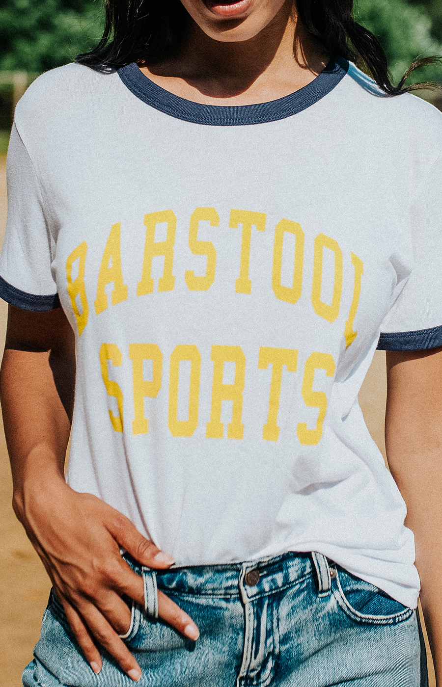 Barstool Sports Vintage Ringer Tee