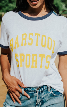 Barstool Sports Vintage Ringer Tee