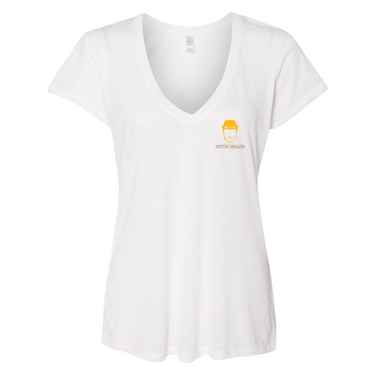 Spittin Chiclets Women's V-Neck Tee