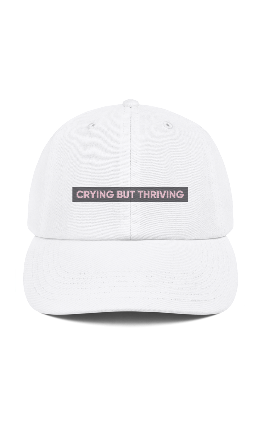 Crying But Thriving Dad Hat