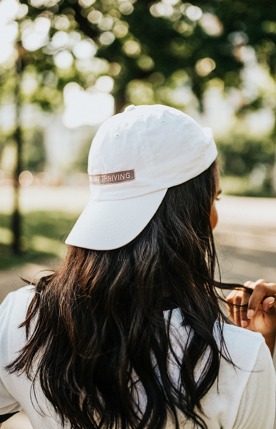 Crying But Thriving Dad Hat