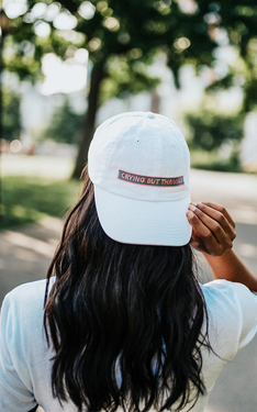 Crying But Thriving Dad Hat