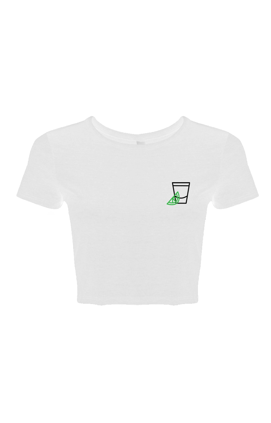 Tequila Lime Cropped Tee