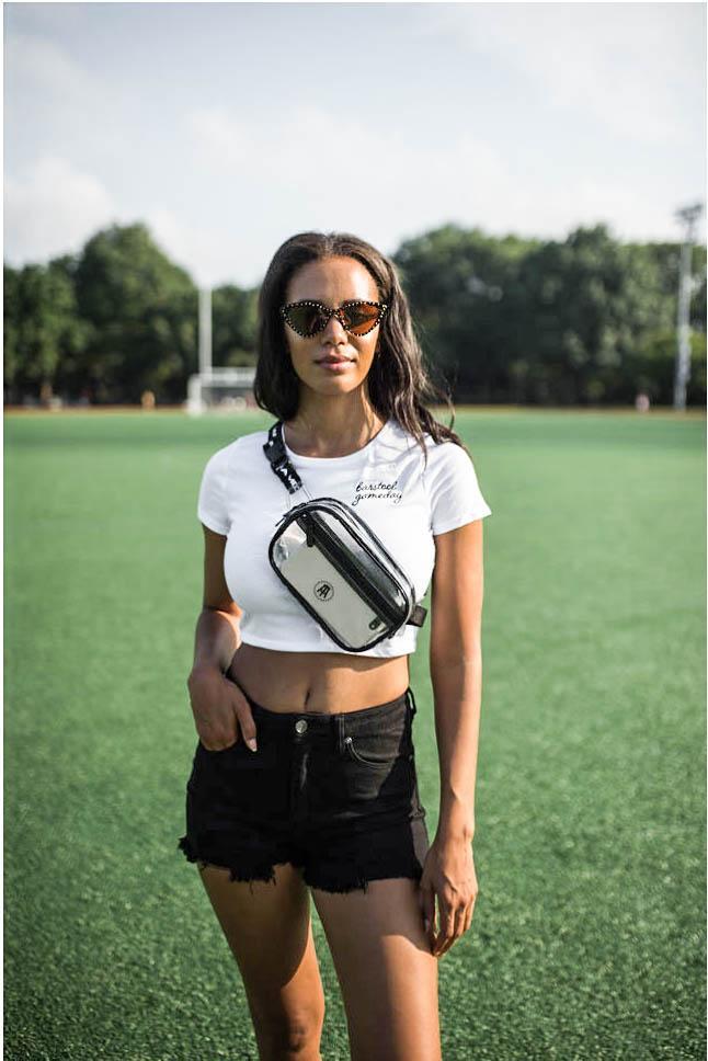 Barstool Gameday Clear Fanny Pack