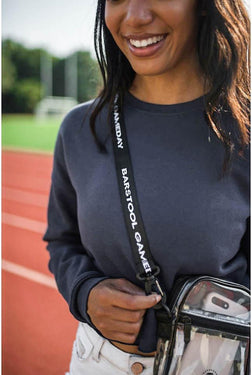 Barstool Gameday Clear Cross Body Bag