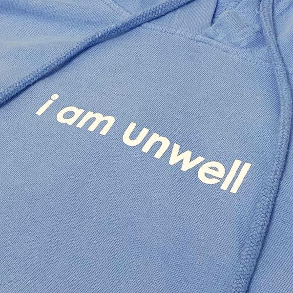 I Am Unwell Cropped Hoodie
