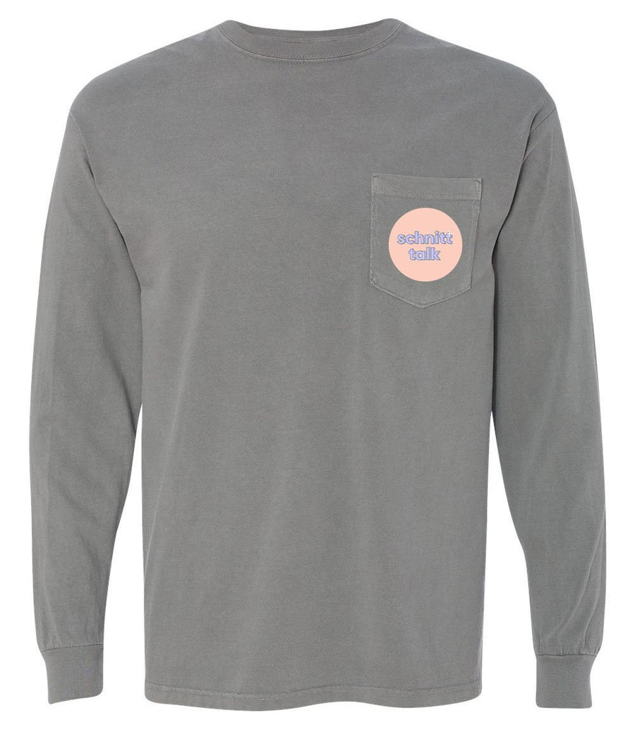 Crying But Thriving Longsleeve Pocket Tee