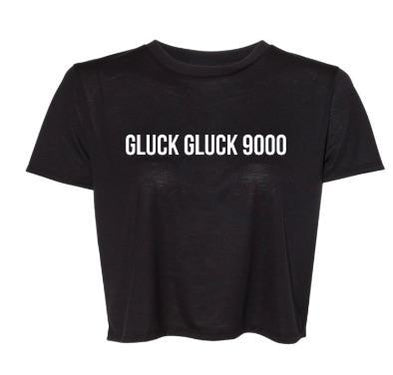 Gluck Gluck 9000 Cropped Tee